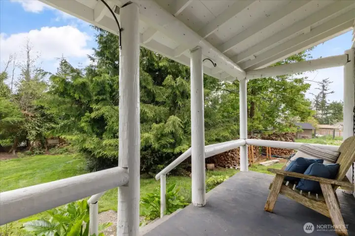 Come sit on this relaxing front porch.