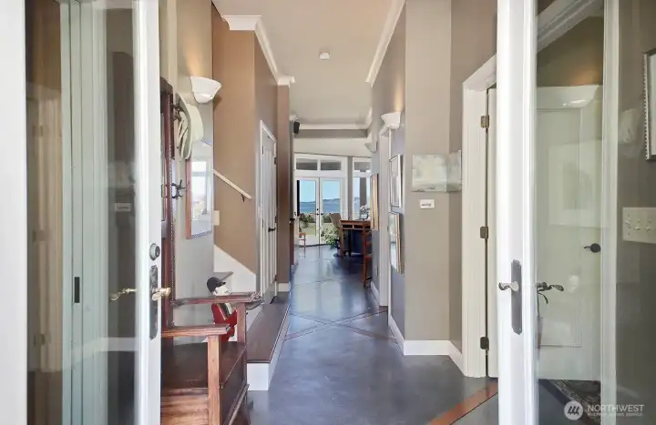 Concrete floors offer radiant heat! Concrete floors offer radiant heat!
