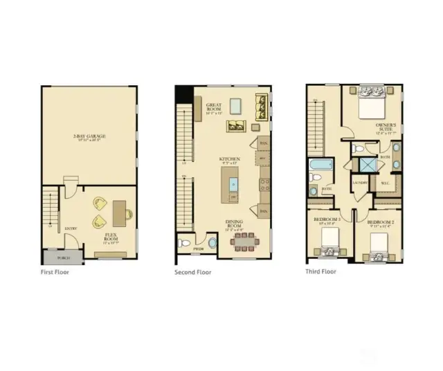 Yarrow Floorplan by Lennar