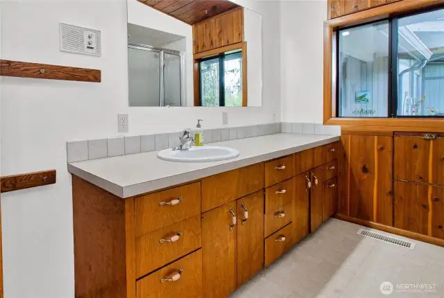 Main guest bath vanity..