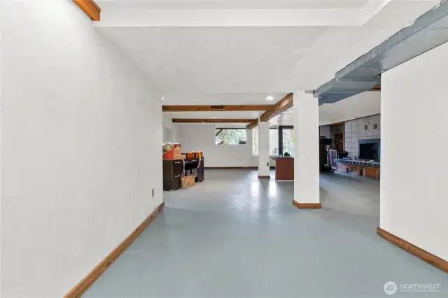 Basement area.....