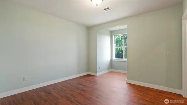 1 of 2 bedrooms in the aDU