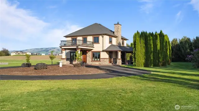 Looking east towards the Home