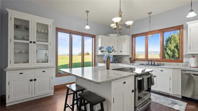 Gourmet kitchen
