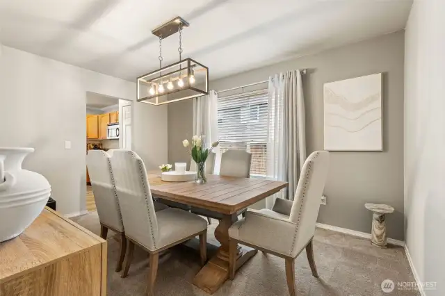 Formal dining room