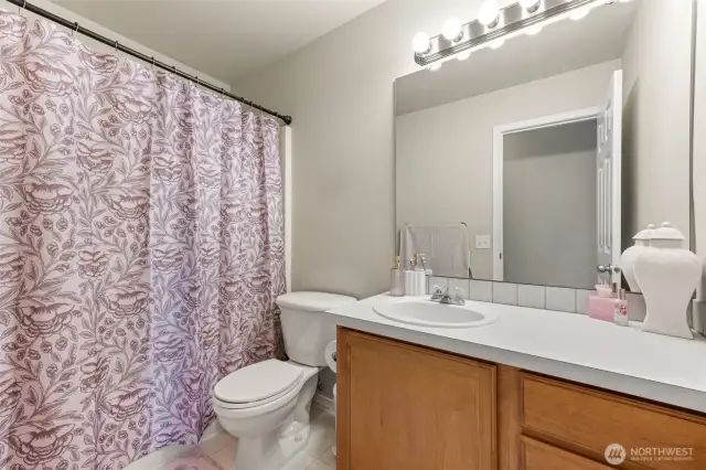Full bathroom upstairs
