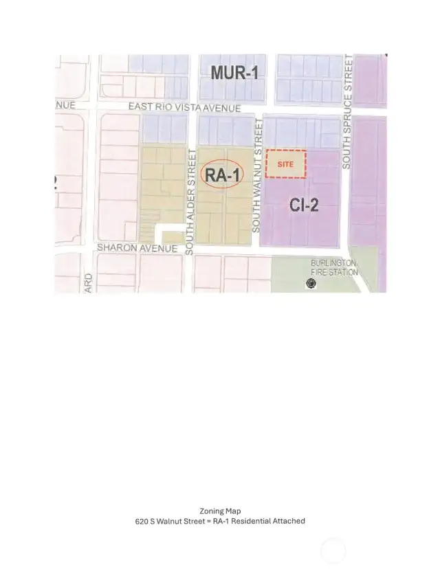 Zoning map