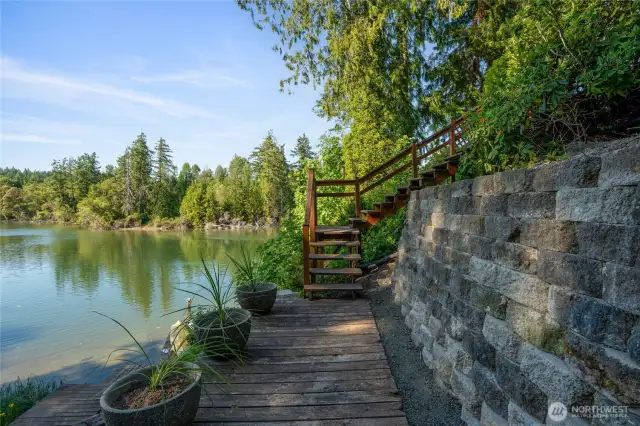 With a fully reconstructed retaining wall, your landscaping is secured with enhanced stability and durability.