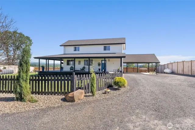 Home on 1 acre.
