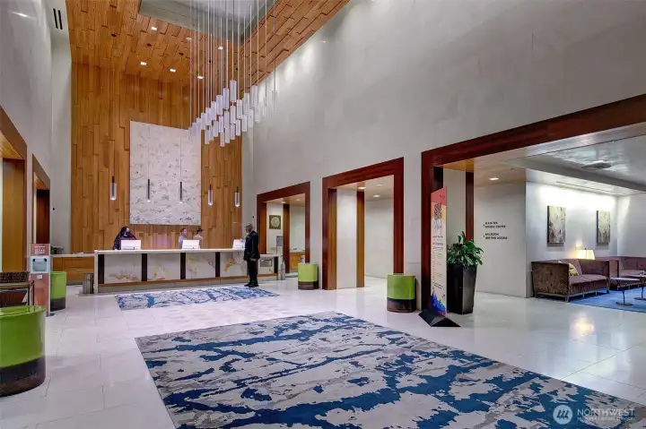 guest can meet you at hotel lobby and access your home from floor 2 private elevator just to condos