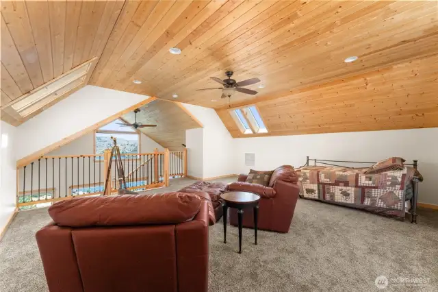 Loft space open to the great room