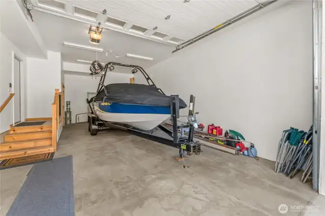 Extra long garage