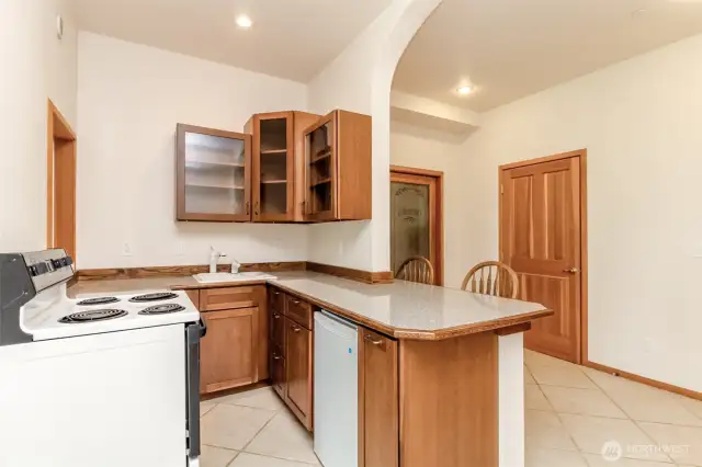 Downstairs kitchenette