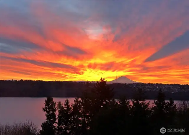 Seller's photo of a recent sunrise