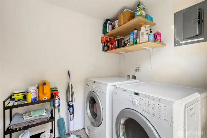 Shared laundry room