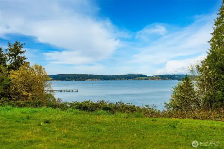 View from center (east) of lot