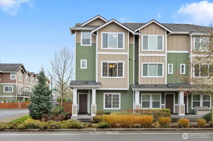 Charming front view with crisp curb appeal.