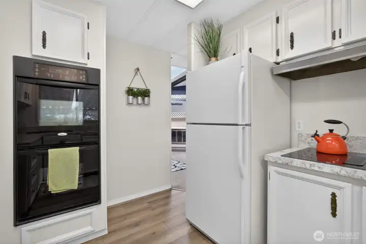 Can you say double oven?