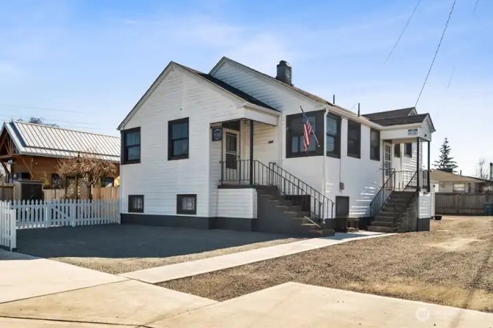 Welcome to this timeless, one-of-a-kind property in the heart of downtown Buckley.