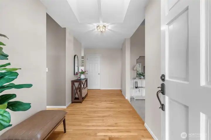 Light filled entryway