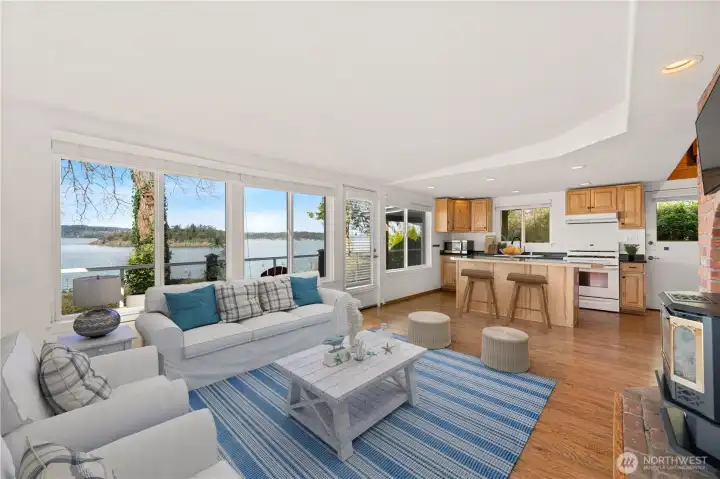 Sweeping views inside the home