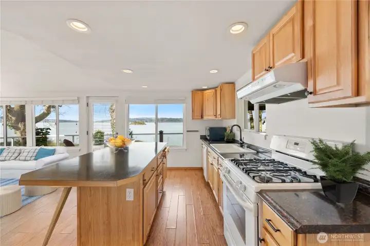 Views from the kitchen