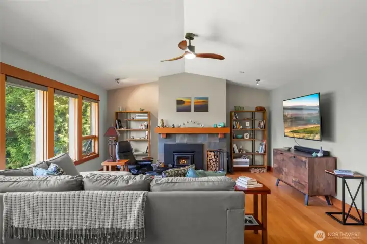 Open concept living room