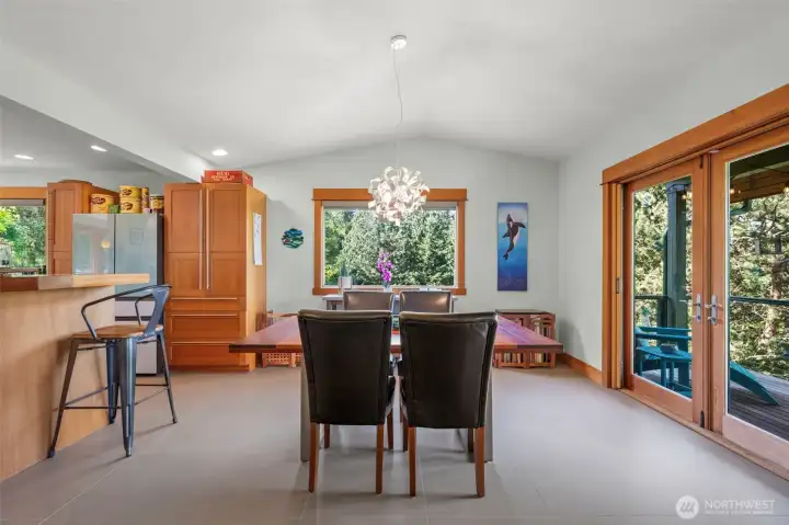 Dining area