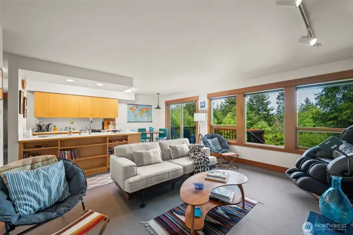 Apartment on the main floor with a private entrance