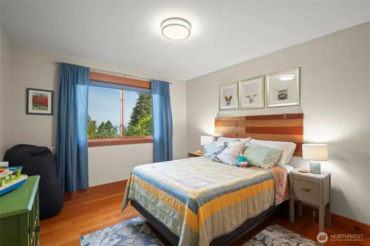 1 of 5 bedrooms with a 6th flex bedroom/office
