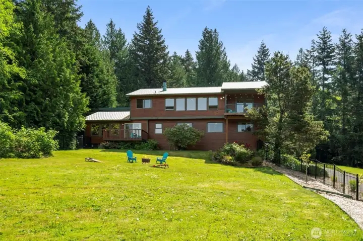 Home with spacious yard