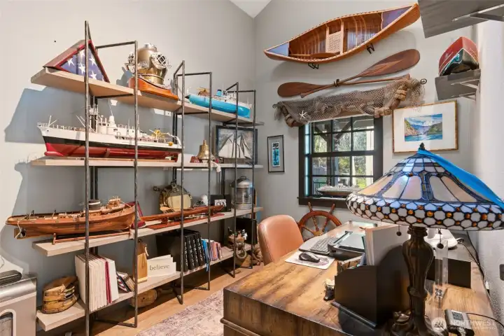 Office on the main floor.