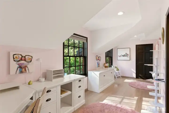 1 of 3 additional rooms upstairs.