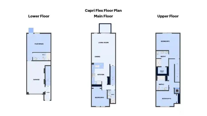 Capri Flex Floor Plan