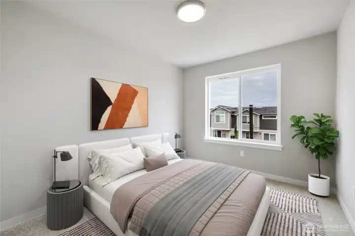 Bedroom 3 - Virtually Staged Bedroom 3 - Virtually Staged