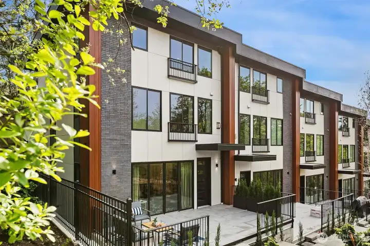 Welcome to the W Townhomes. This architectural statement with modern lines and timeless presence.