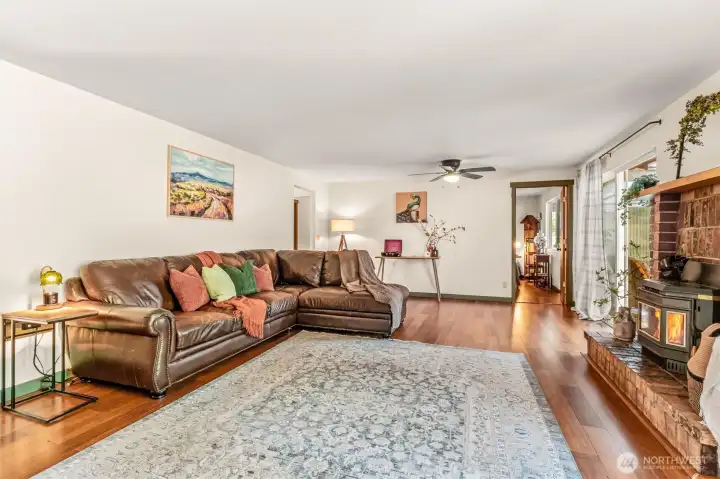 Light filled living room