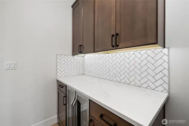 Butlers Pantry with Storage Systems