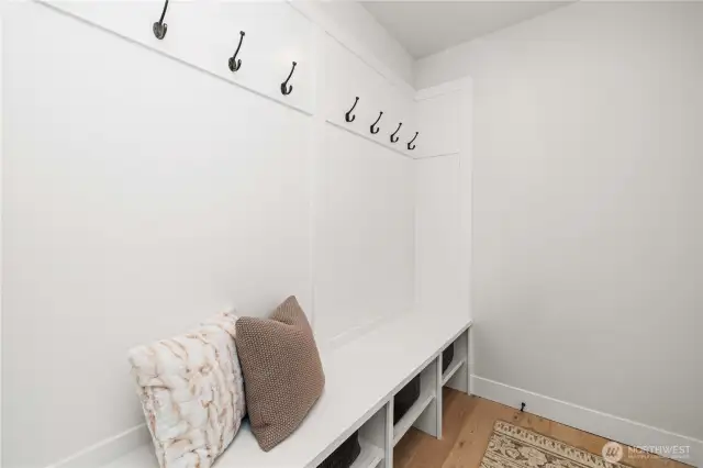 Mud Room Off 3 Car Garage