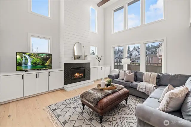 Soaring Ceilings & Natural Light Pours In