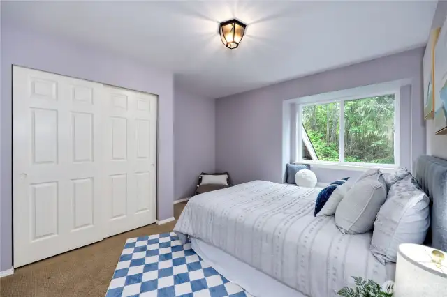 2nd bedroom across from the primary bedroom.