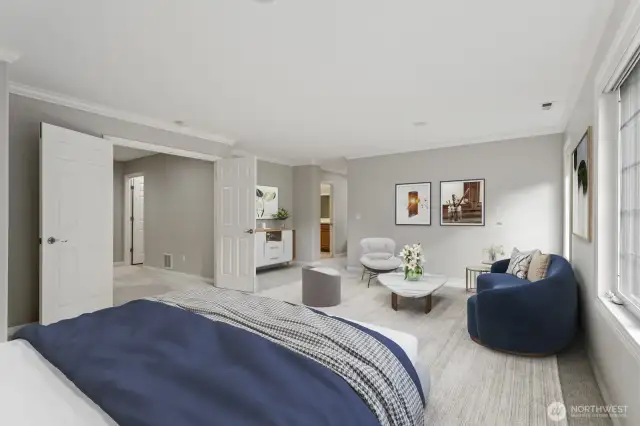 Virtually-Staged So much room