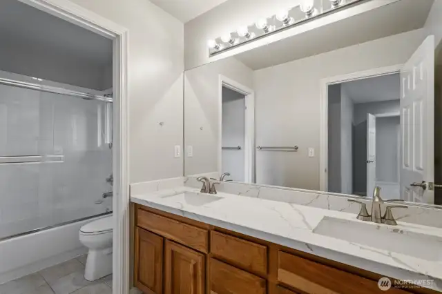 Your second upstairs bathroom