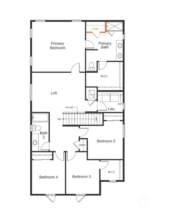 second floor