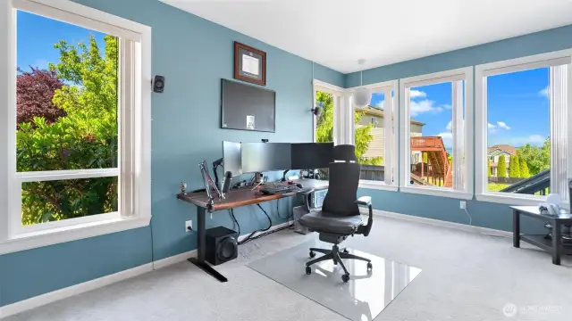 Front office/bonus room with views