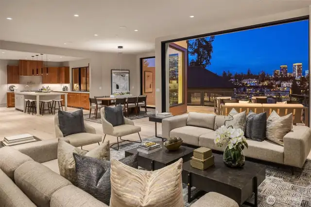 Seamless Open floor plan