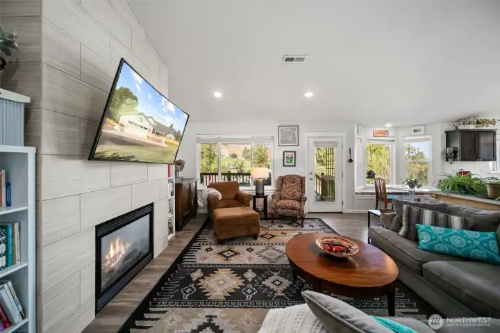 Beautiful Custom Fire Place