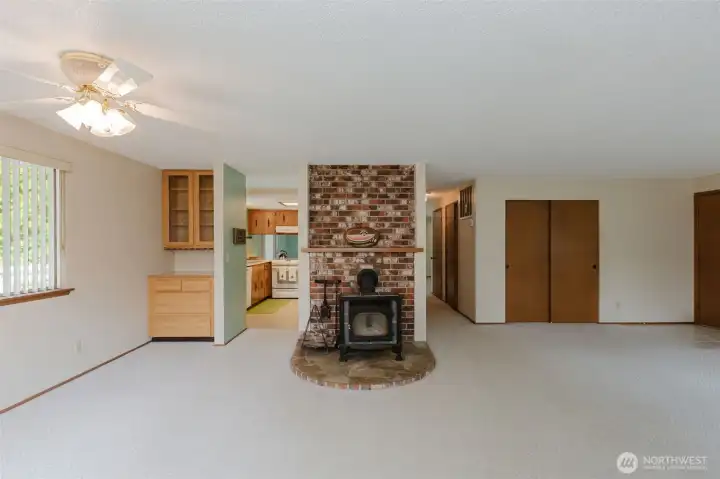 Living Room Wood Stove