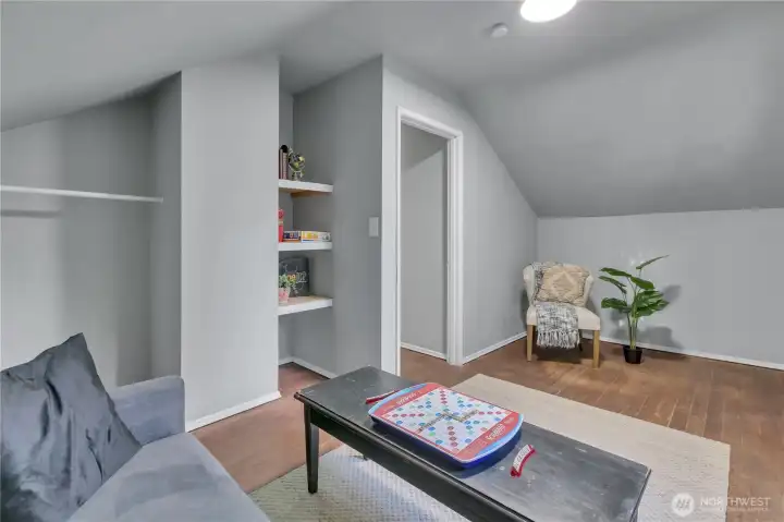 Upper-level living area