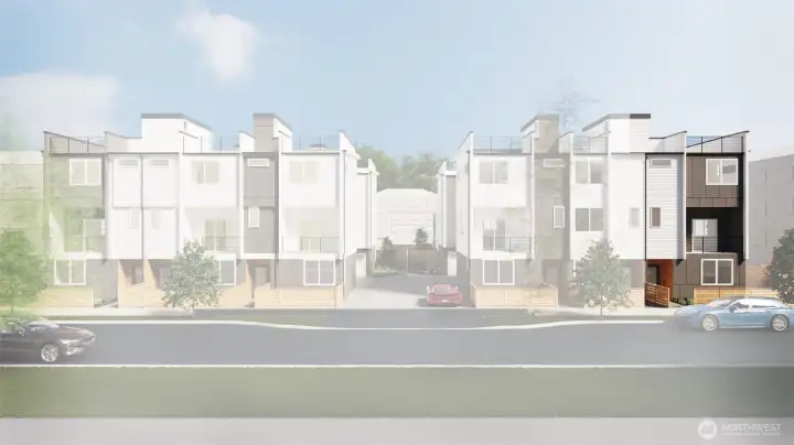 Highlighted unit, marketing rendering